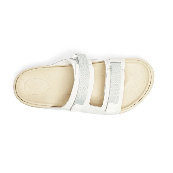 No. 73 Two Strap Sandal in White